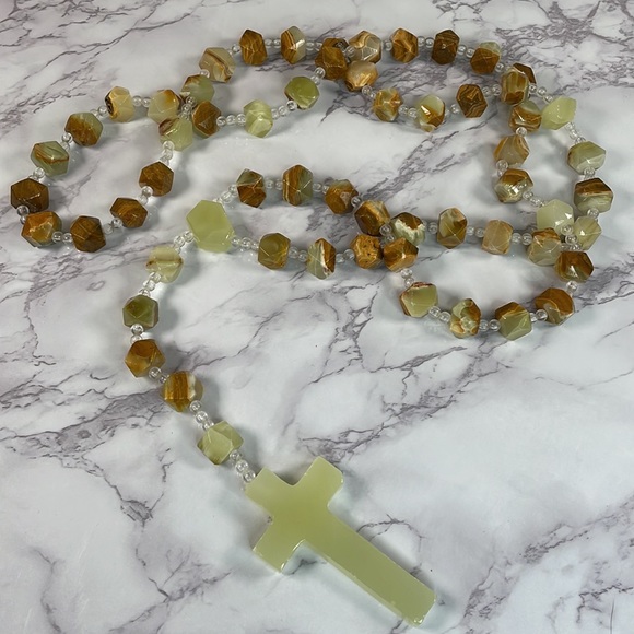 Other - Marble Rosary Decor Piece